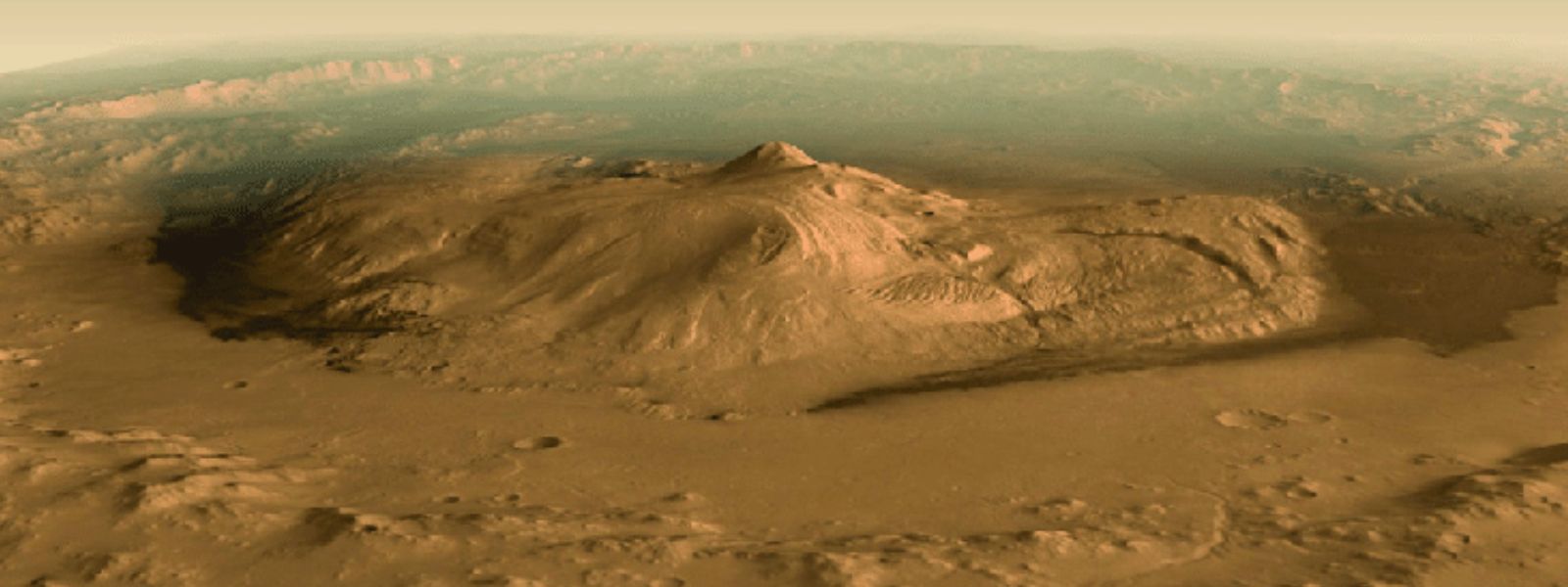 Geological conditions in Mars detected in SL